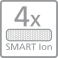 Функция 4 сменных фильтра SMART Ion