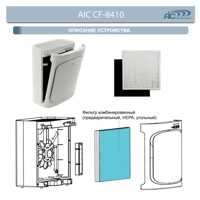 AIC FCF8410 комплект фильтров для CF-8410 дополнительная фотография