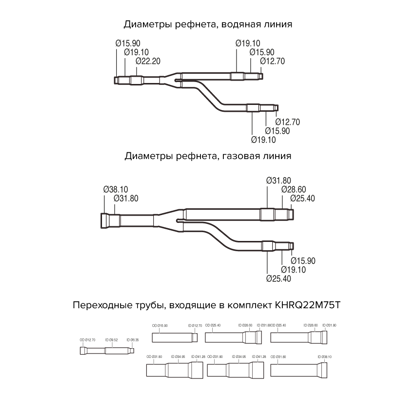 Daikin Рефнет KHRQ22M75T дополнительная фотография
