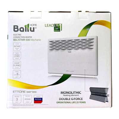 Конвектор Ballu Ettore BEC/ETMR-500 фото 5